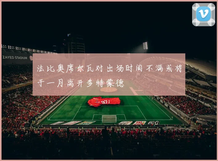 法比奥席尔瓦对出场时间不满或将于一月离开多特蒙德